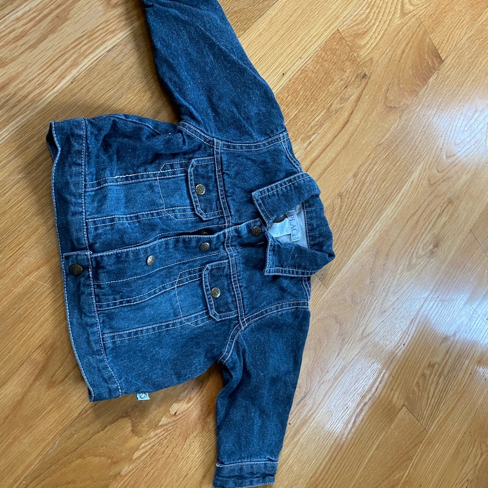 The Children's Place Dark Blue Jean Jacket